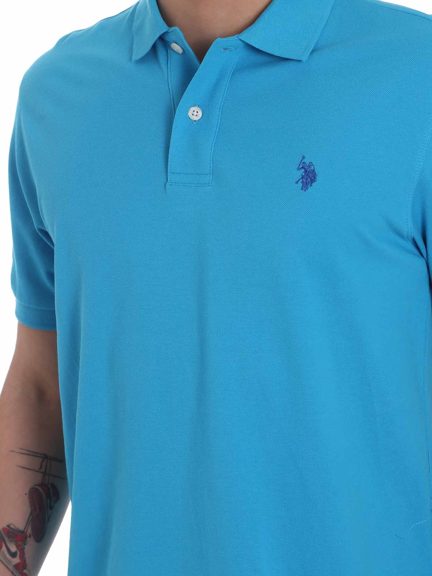 Polo Blu Celeste U.s. Polo Assn.