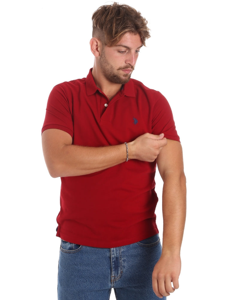 Polo Rosso Scuro U.s. Polo Assn.