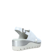 Sandali zeppa Bianco Miss Callaghan