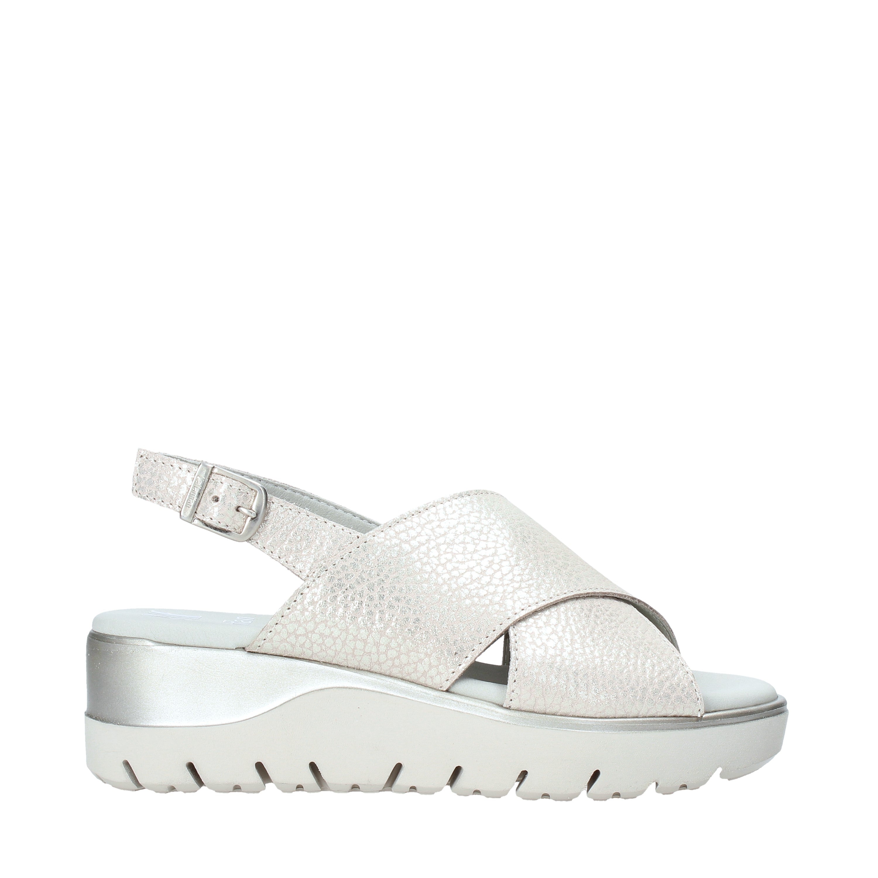 Sandali zeppa Dorato Miss Callaghan