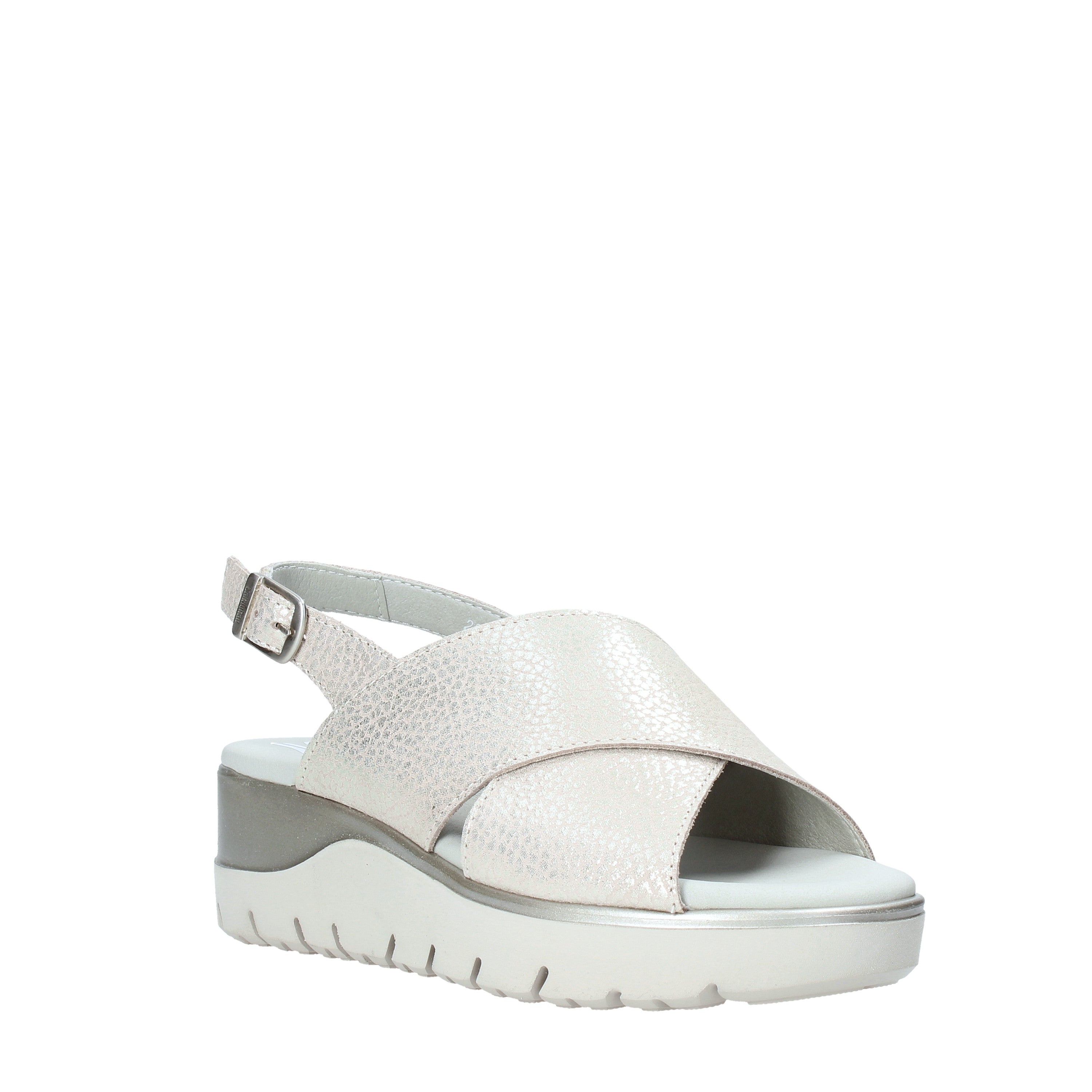 Sandali zeppa Dorato Miss Callaghan