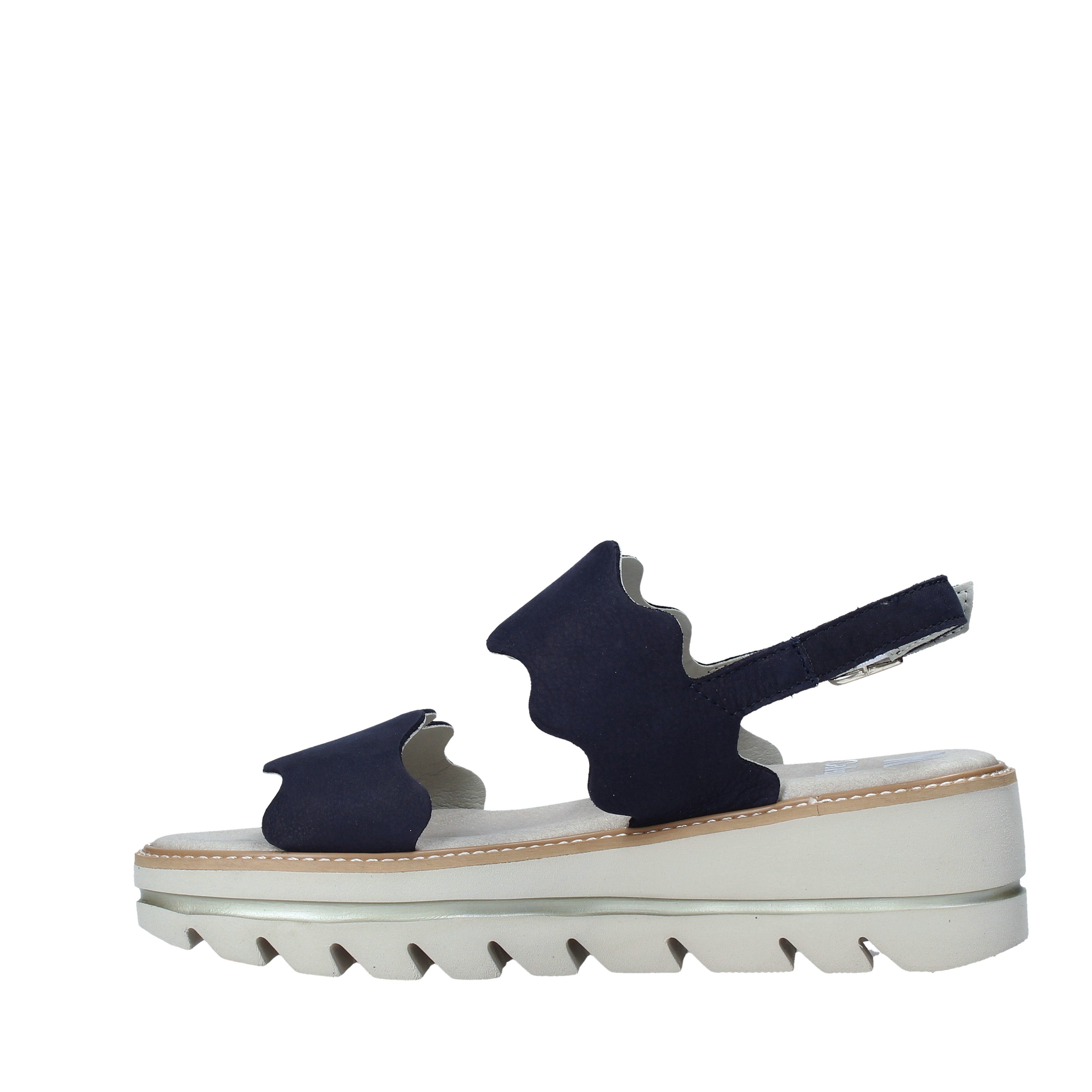 Sandali zeppa Blu Miss Callaghan