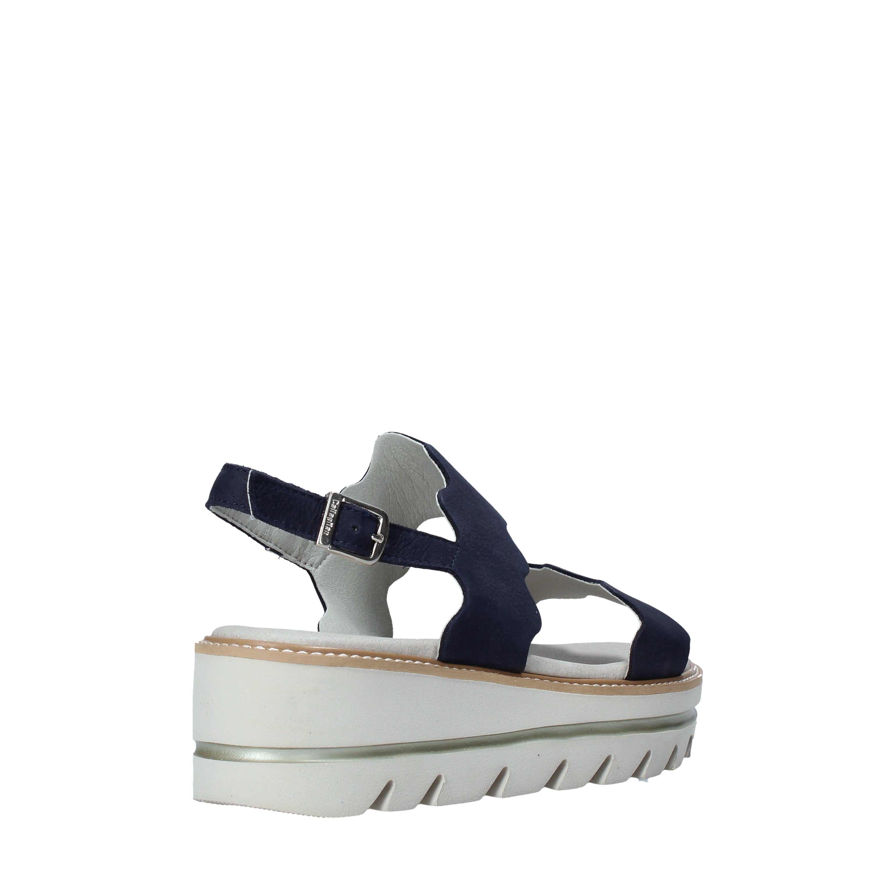 Sandali zeppa Blu Miss Callaghan