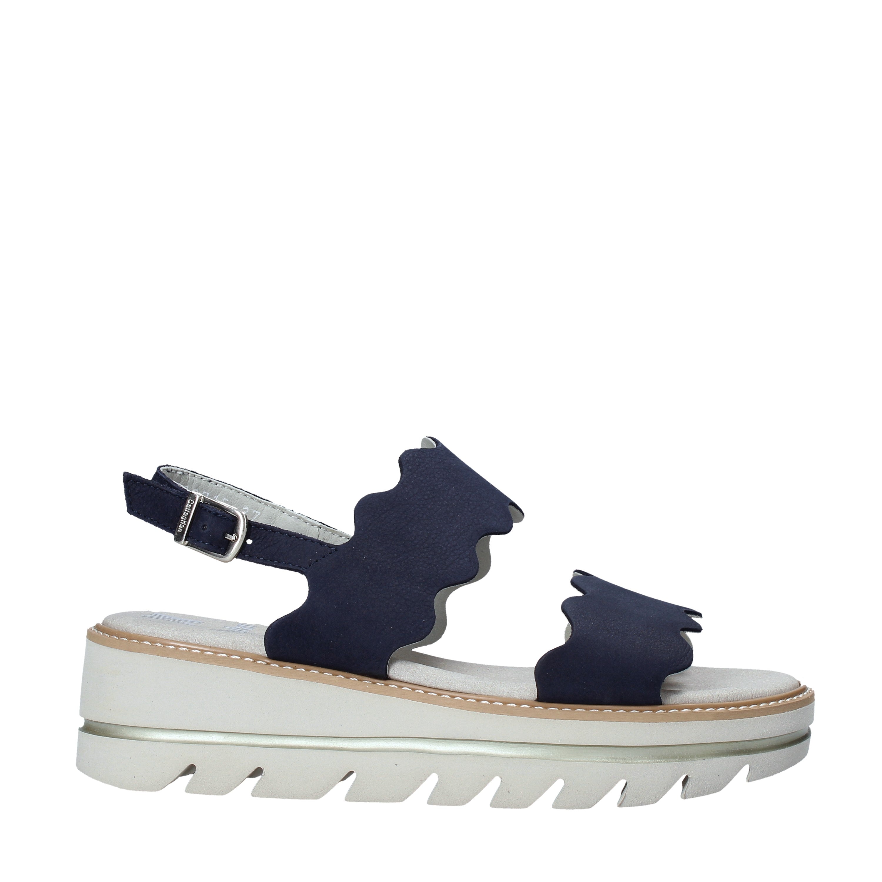 Sandali zeppa Blu Miss Callaghan