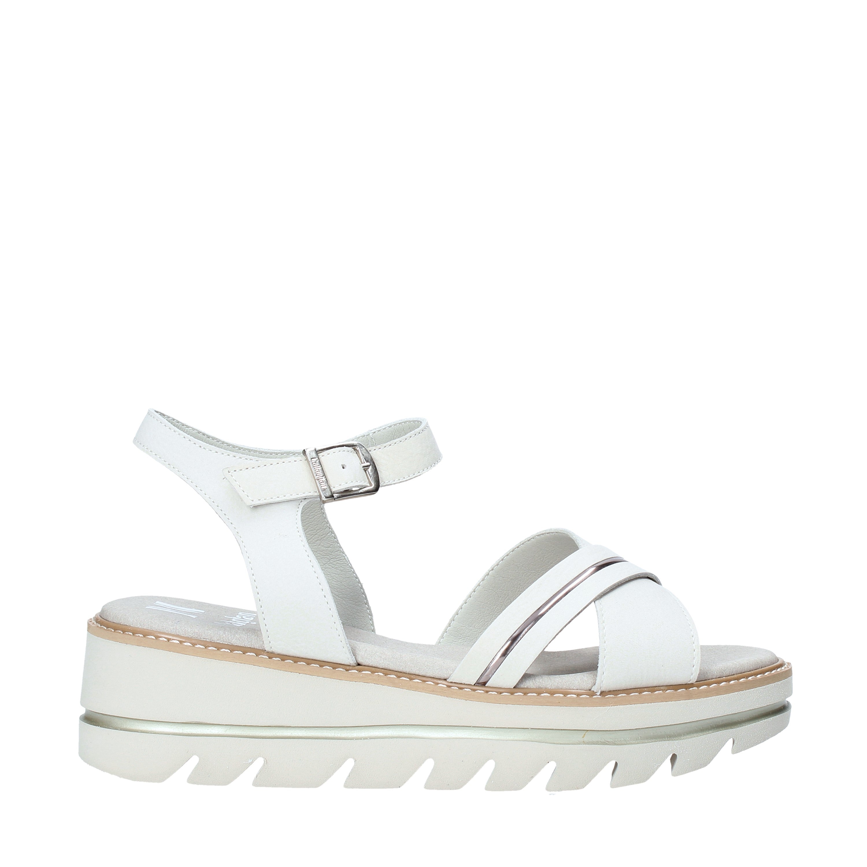 Sandali zeppa Grigio Miss Callaghan