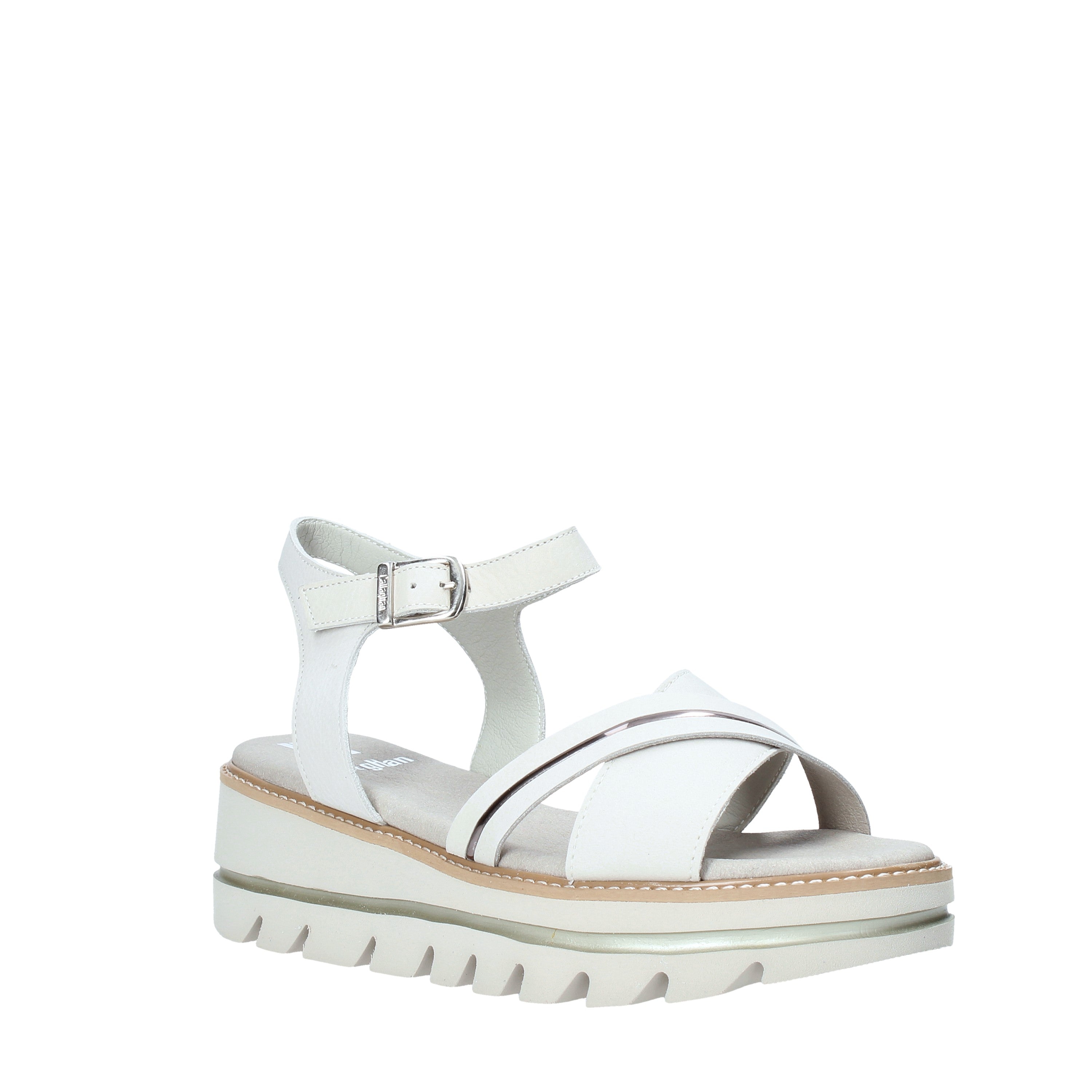 Sandali zeppa Grigio Miss Callaghan