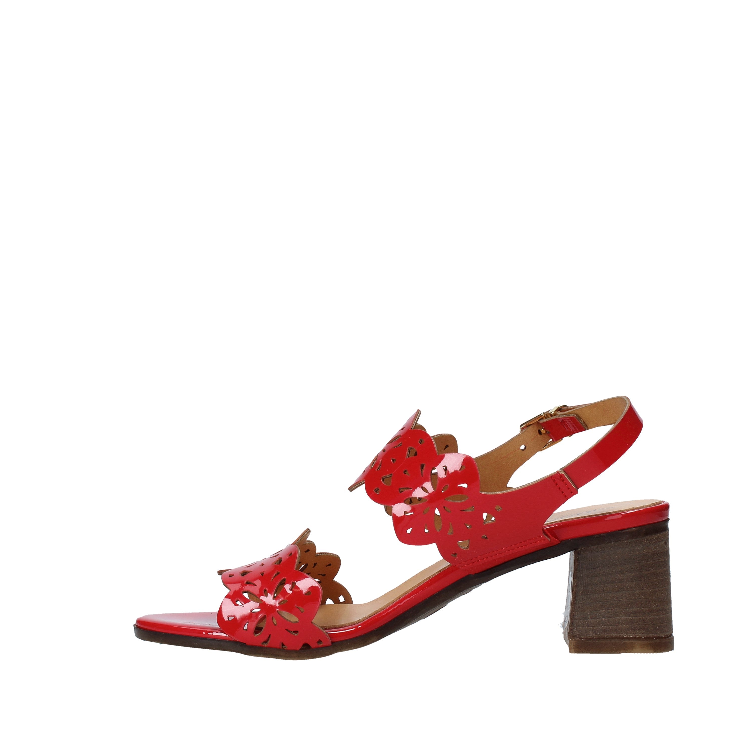 Sandali tacco Rosso Cinzia Soft