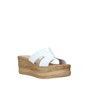 Sandali zeppa Bianco Cinzia Soft