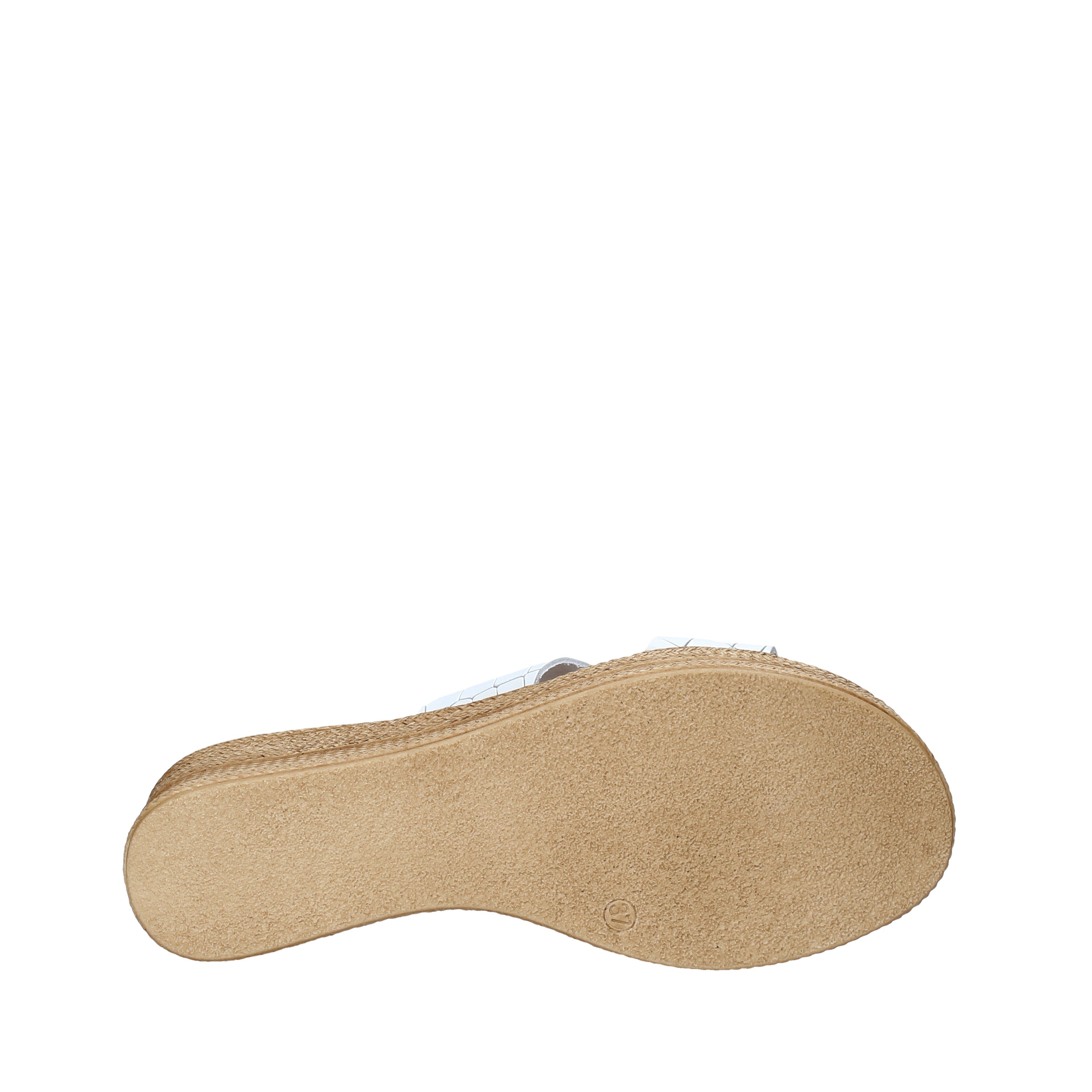 Sandali zeppa Bianco Cinzia Soft