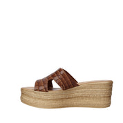 Sandali zeppa Marrone Cinzia Soft