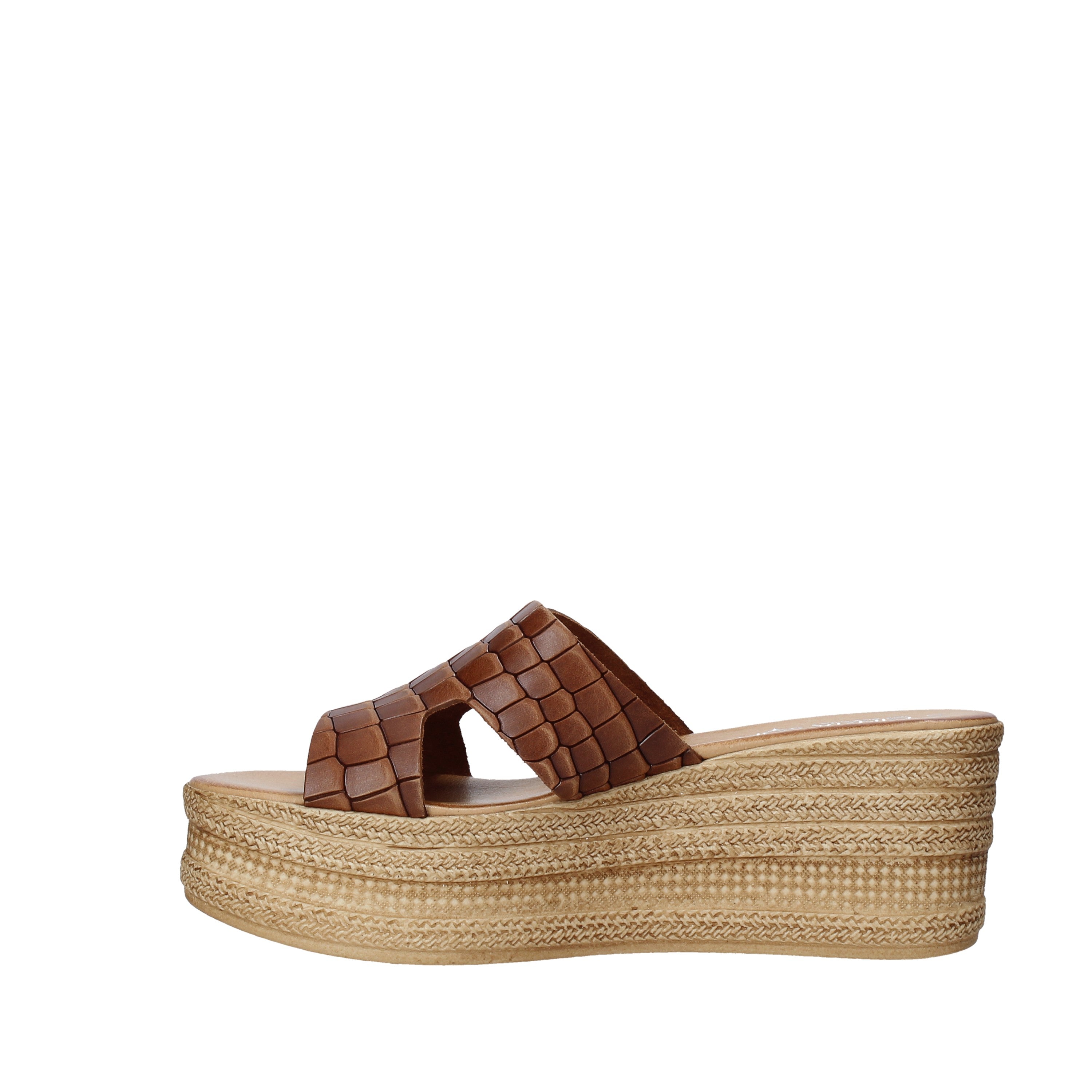 Sandali zeppa Marrone Cinzia Soft