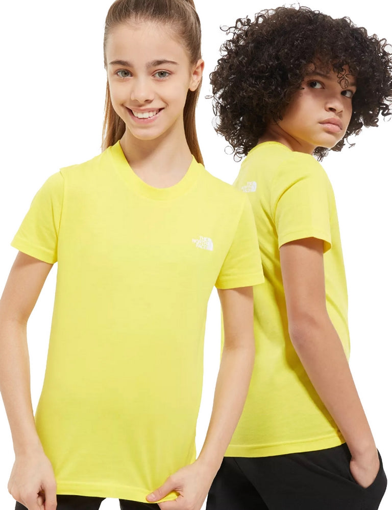 T-shirt Giallo The North Face