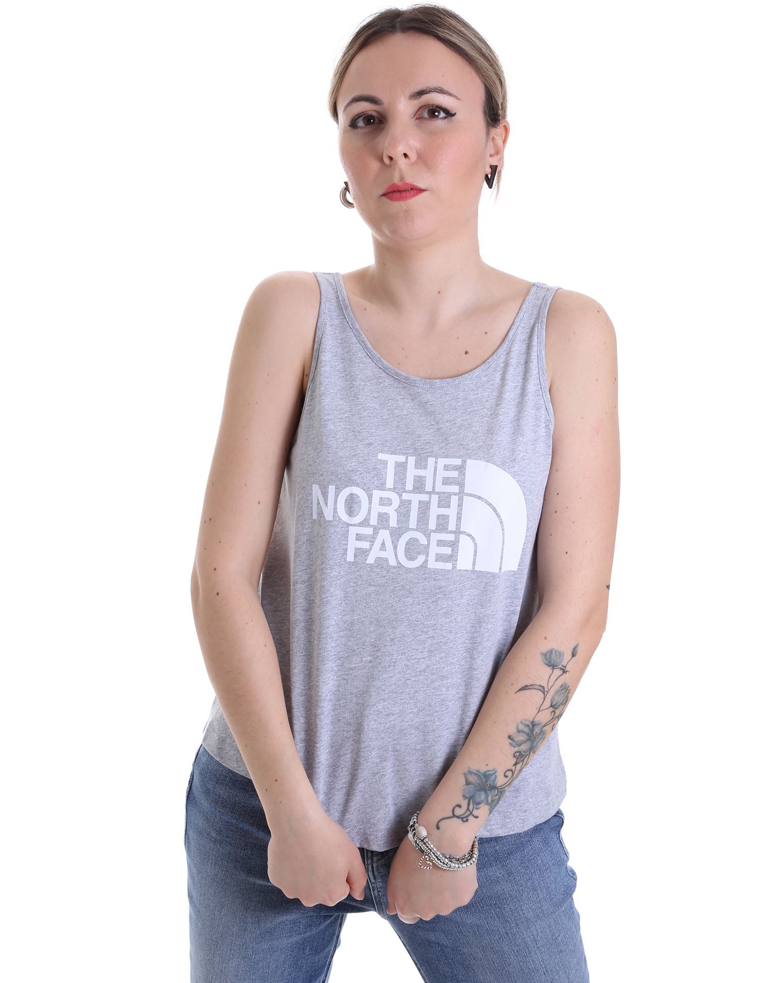 Canotte Grigio The North Face