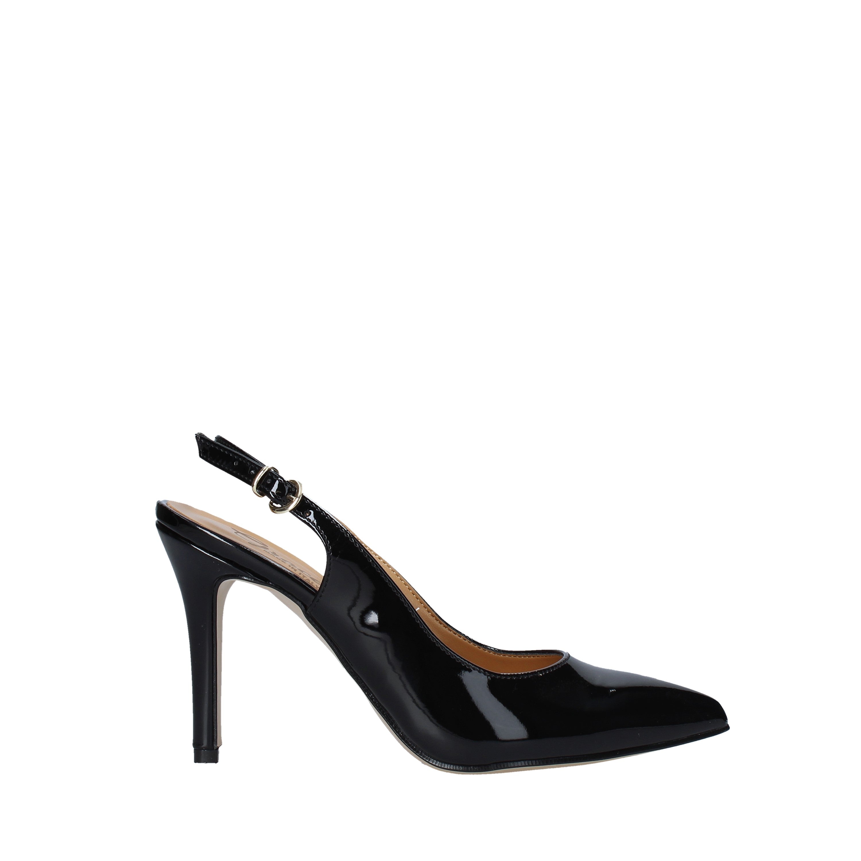 Sandali tacco Nero Vernice Grace Shoes