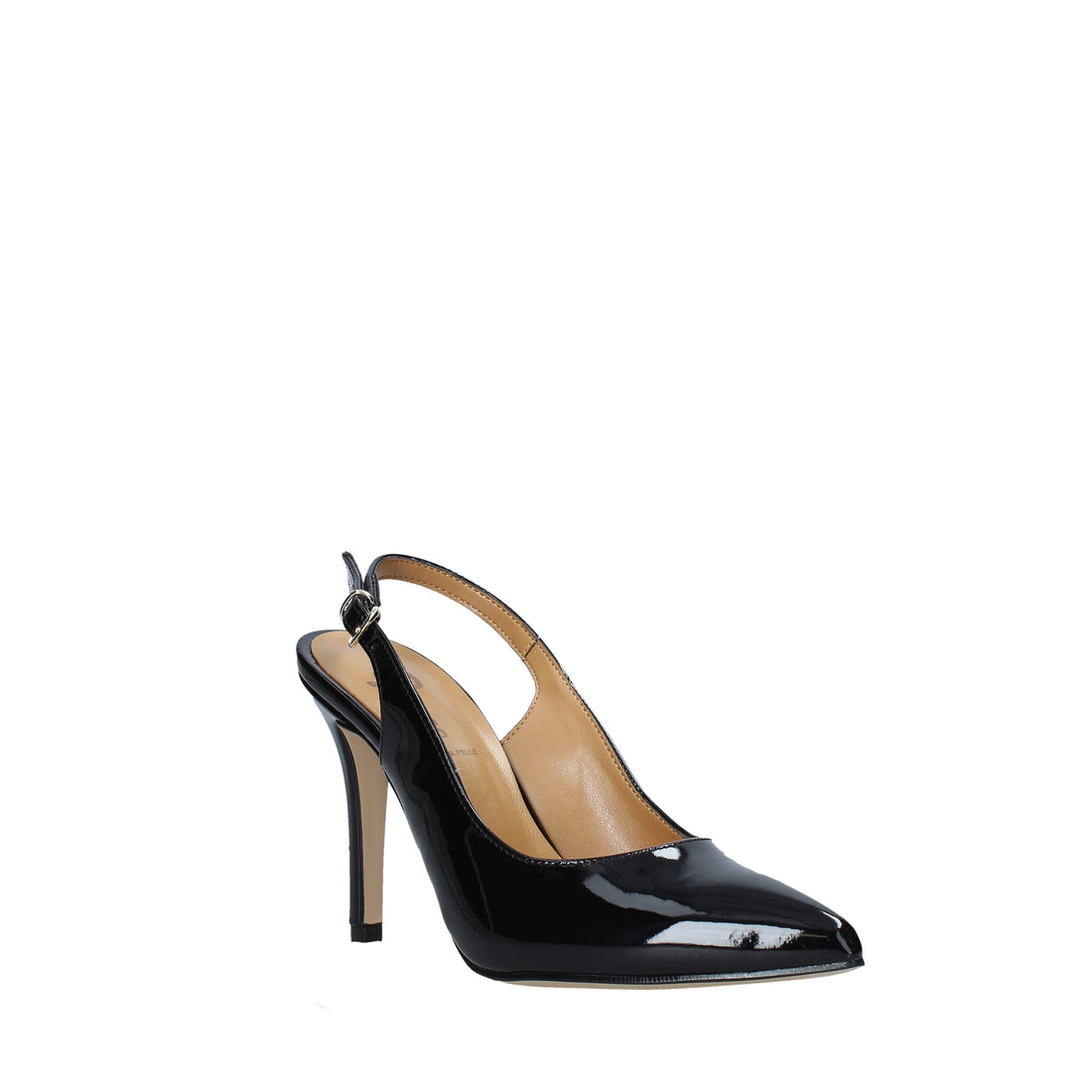 Sandali tacco Nero Vernice Grace Shoes