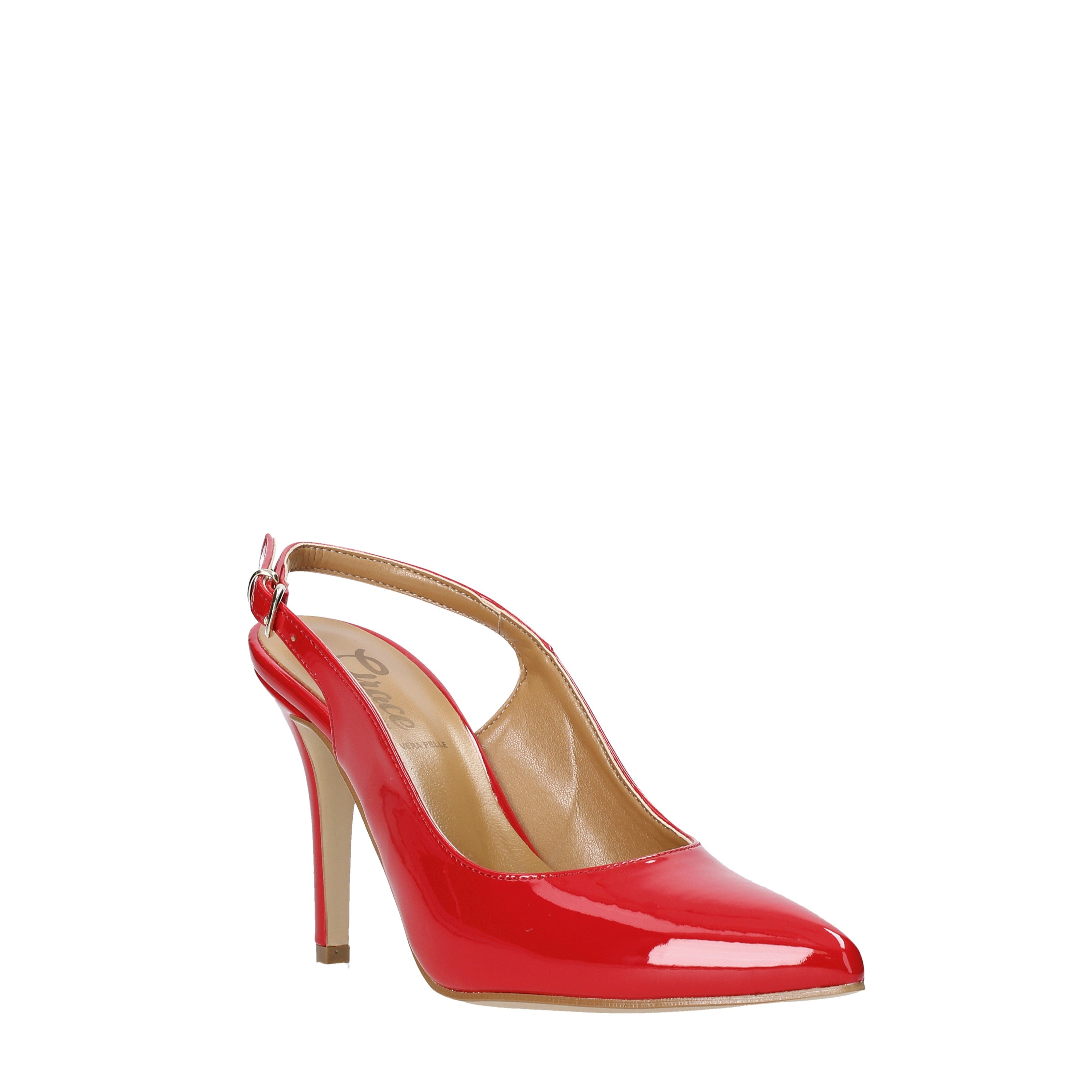 Sandali tacco Rosso Grace Shoes