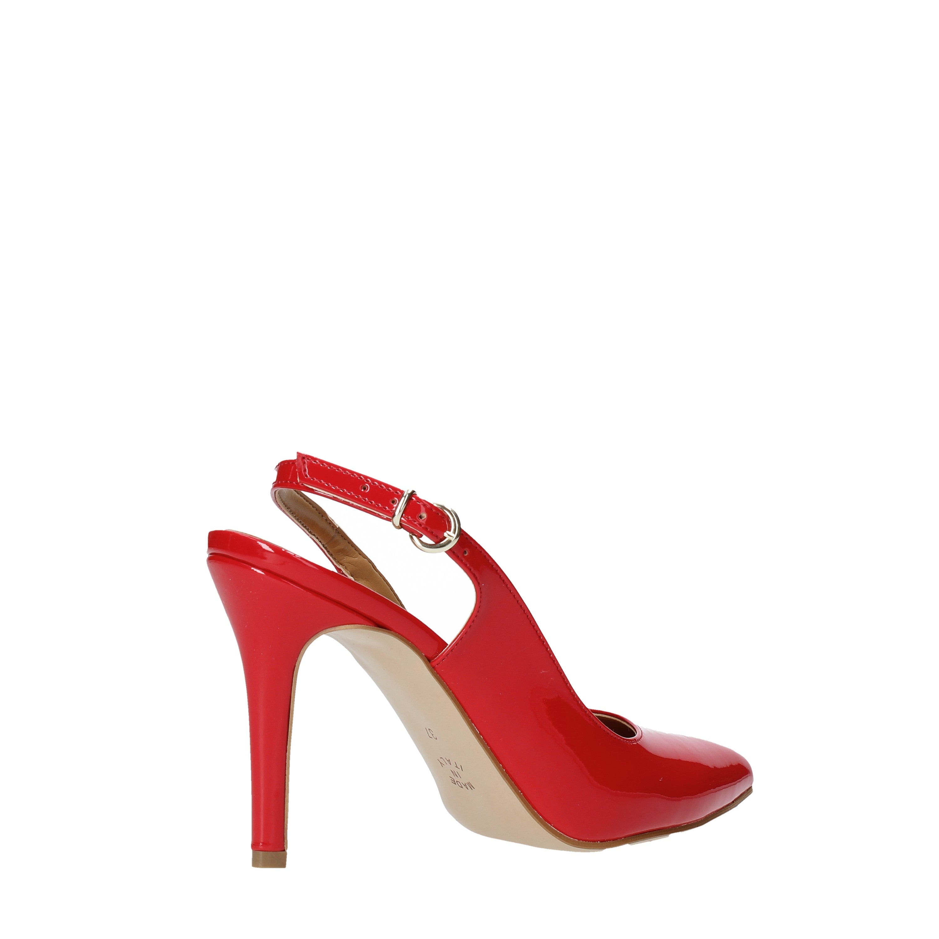 Sandali tacco Rosso Grace Shoes