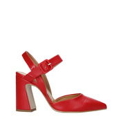 Sandali tacco Rosso Grace Shoes