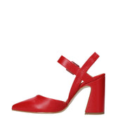 Sandali tacco Rosso Grace Shoes