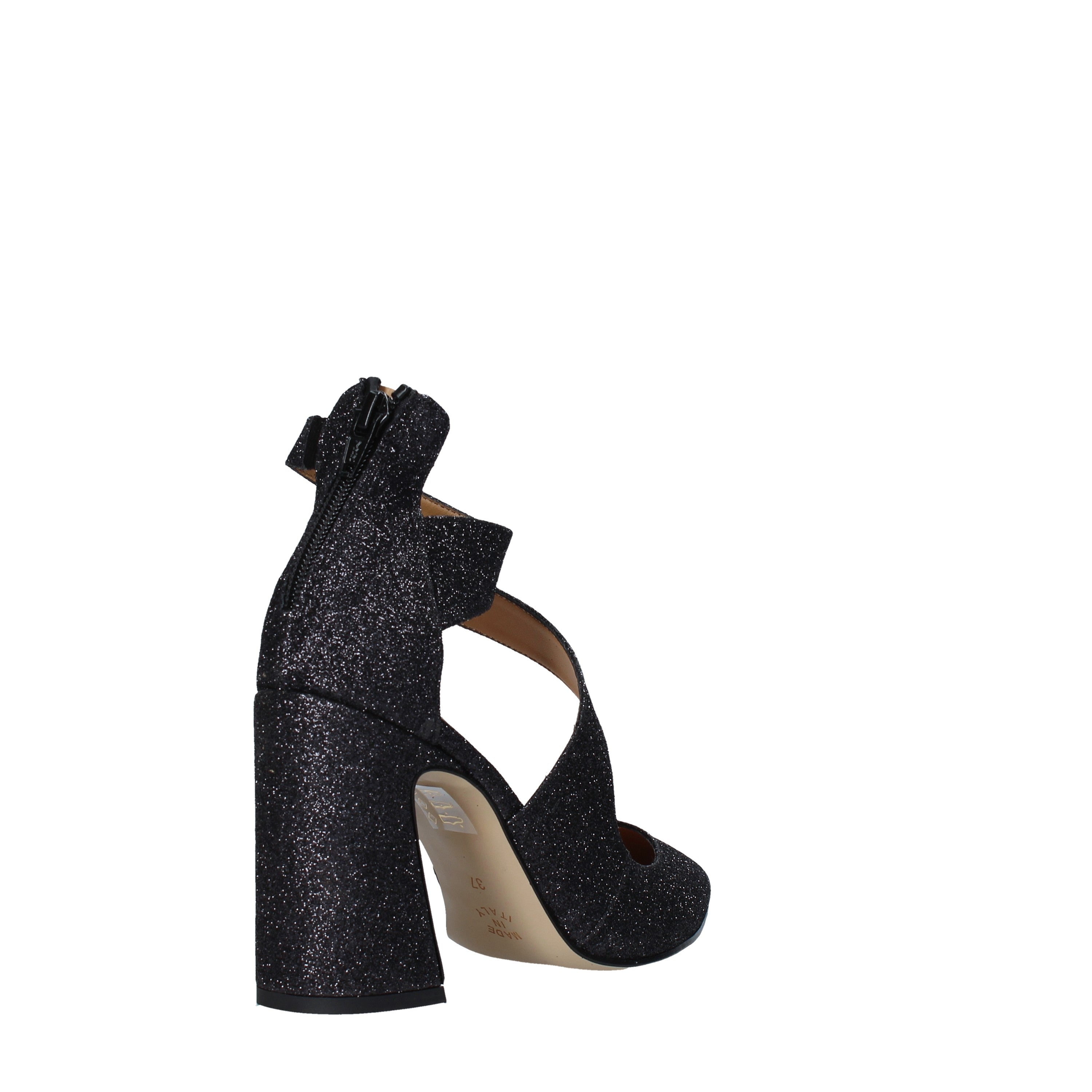 Sandali tacco Nero Grace Shoes
