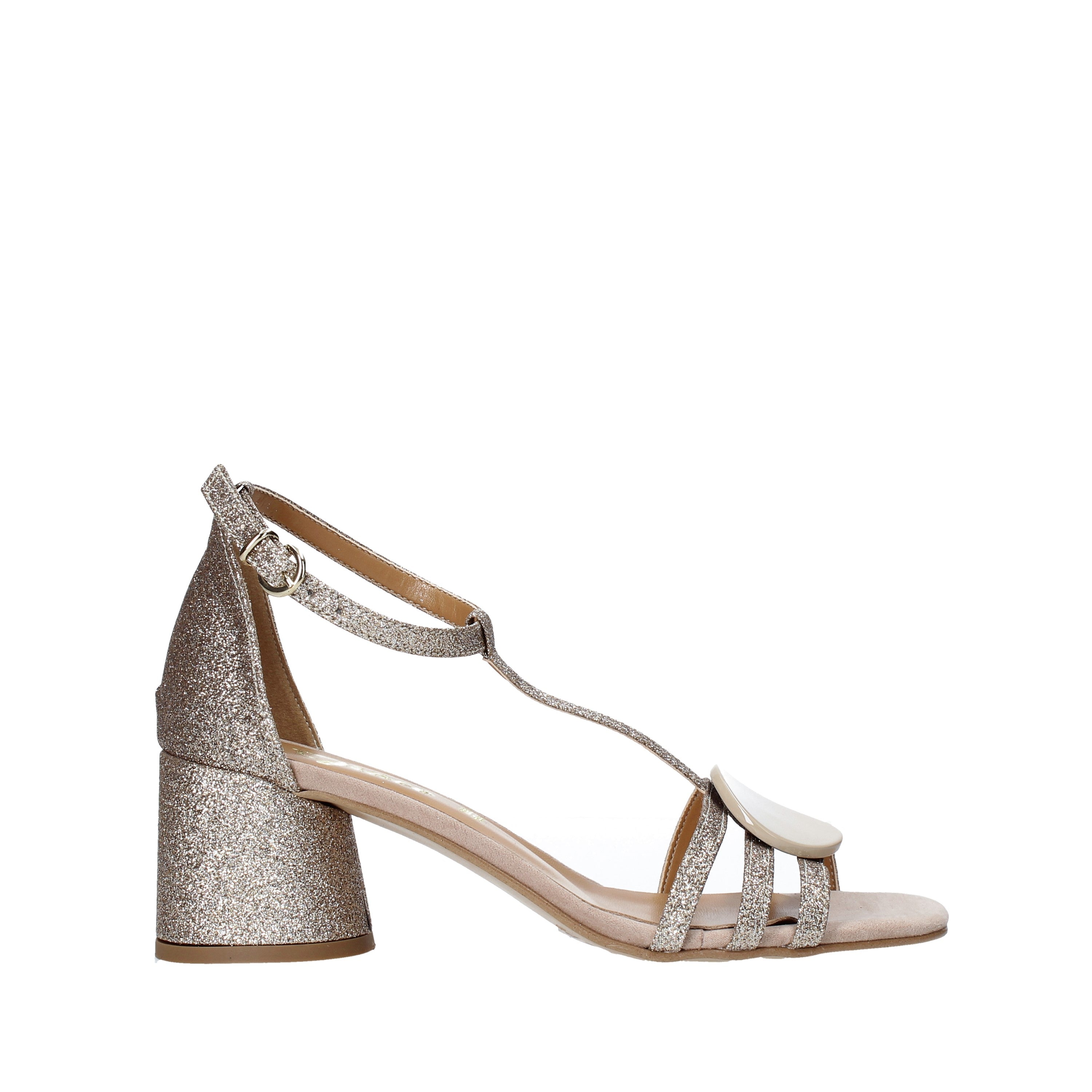 Sandali tacco Platino Grace Shoes