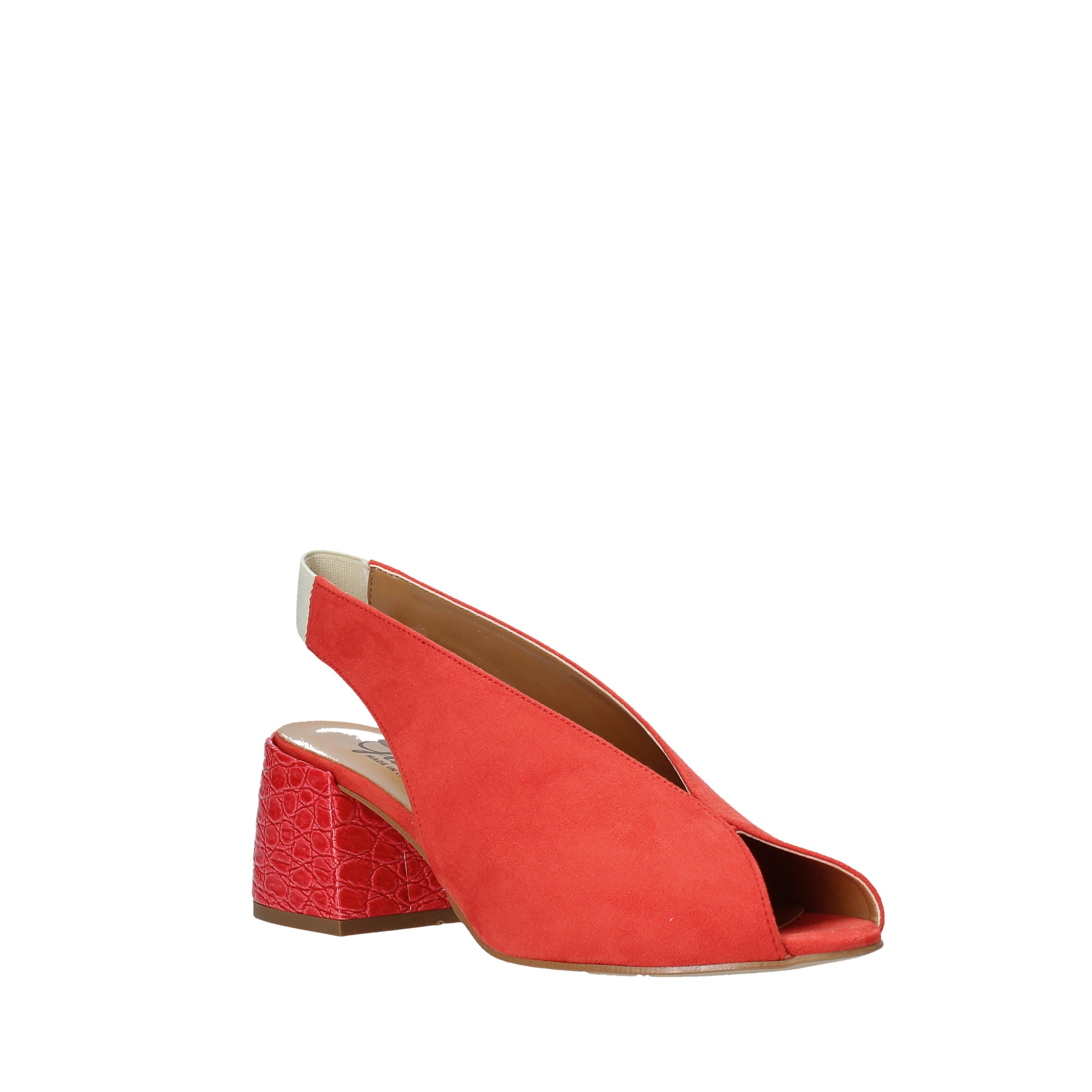 Sandali tacco Arancio Grace Shoes