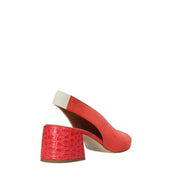 Sandali tacco Arancio Grace Shoes