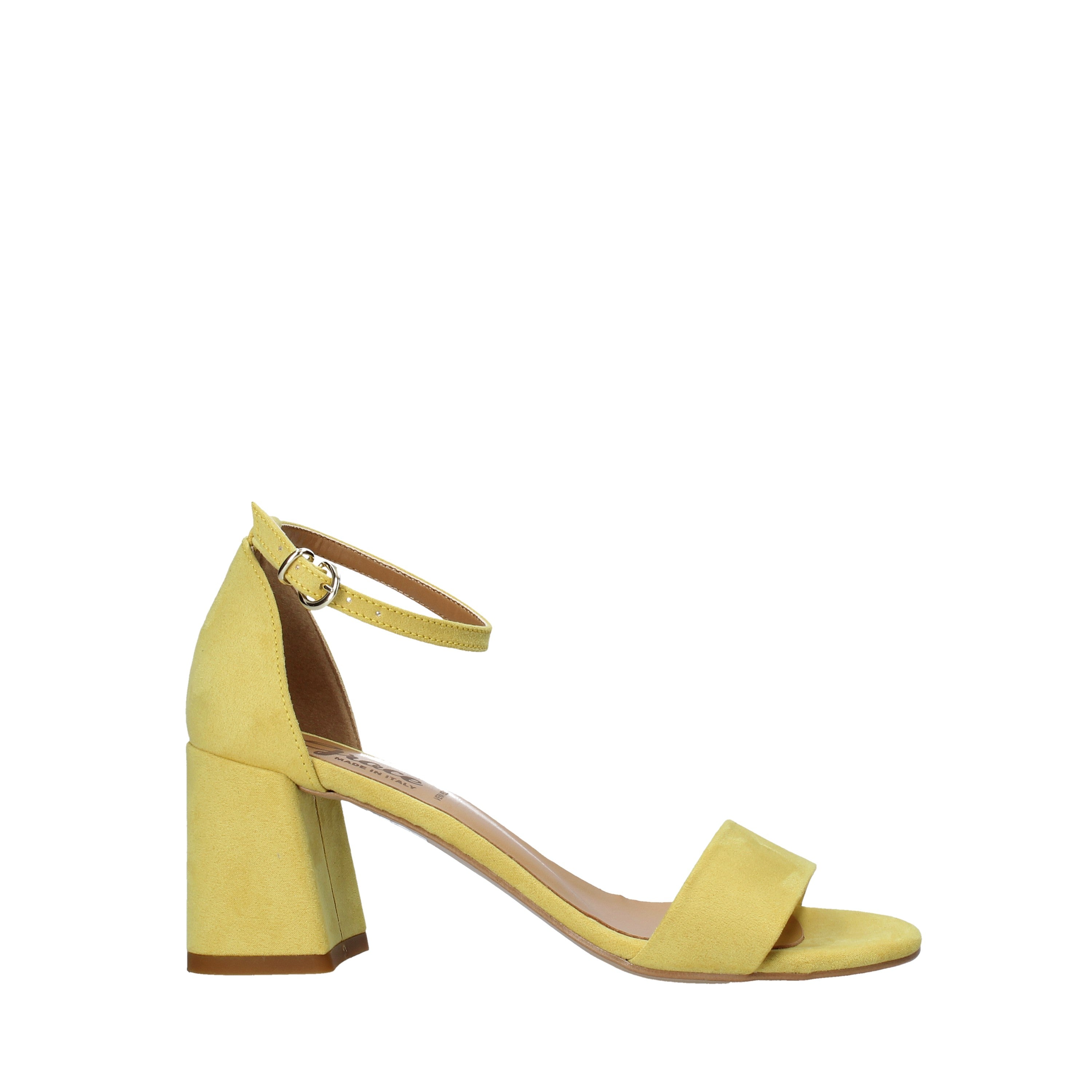 Sandali tacco Giallo Grace Shoes
