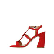 Sandali tacco Rosso Grace Shoes