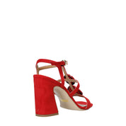 Sandali tacco Rosso Grace Shoes