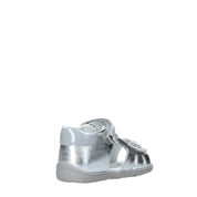 Sandali con strappi Argentato Chicco