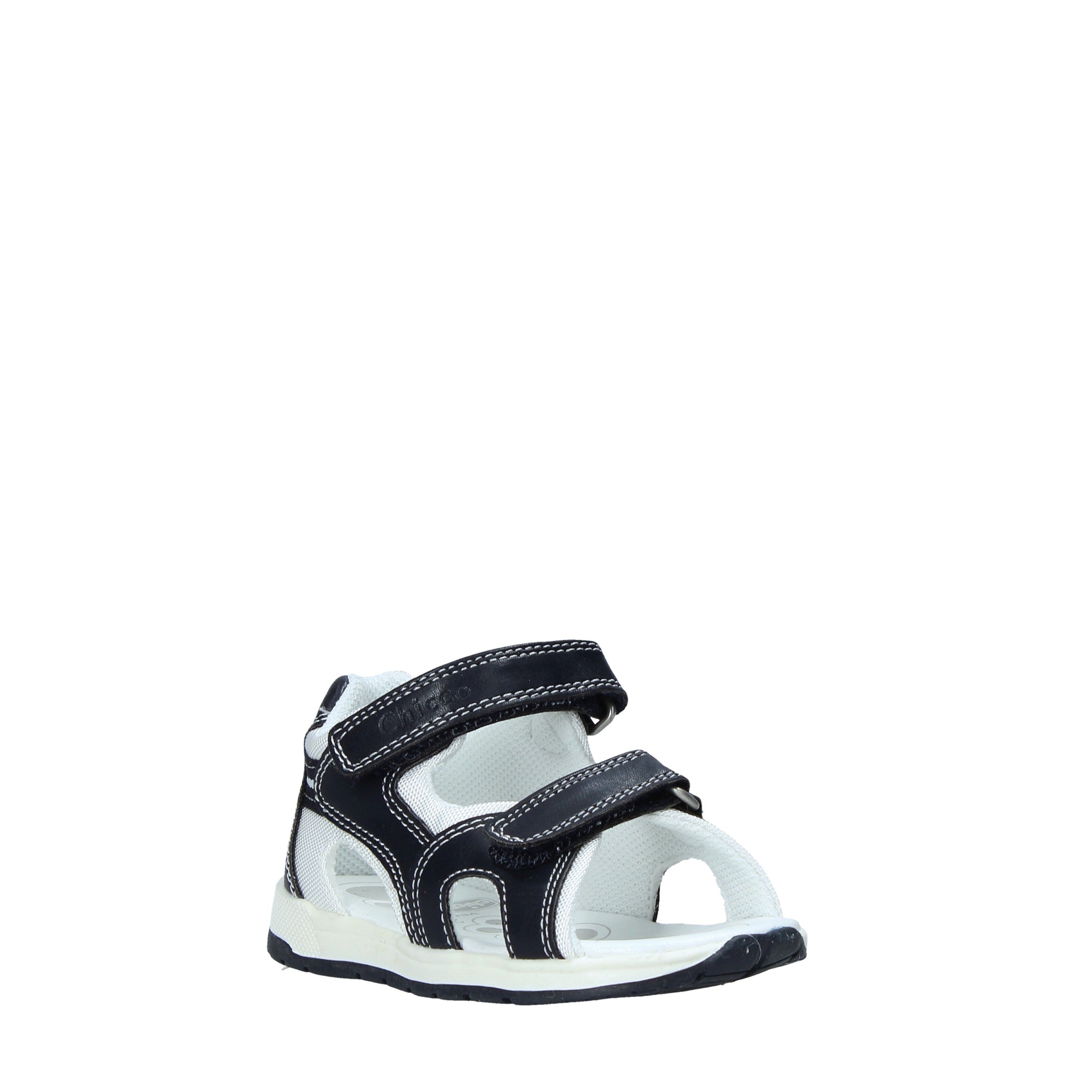 Sandali con strappi Nero Chicco