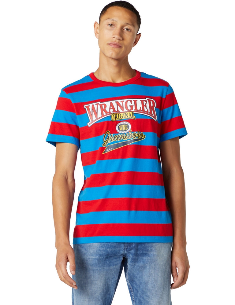 T-shirt Blu Wrangler
