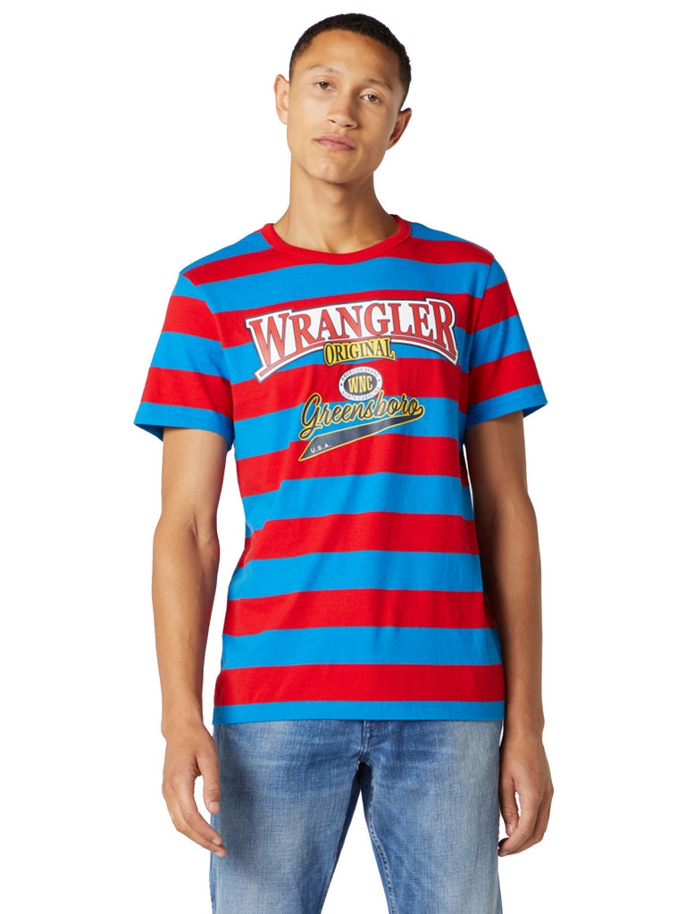 T-shirt Blu Wrangler