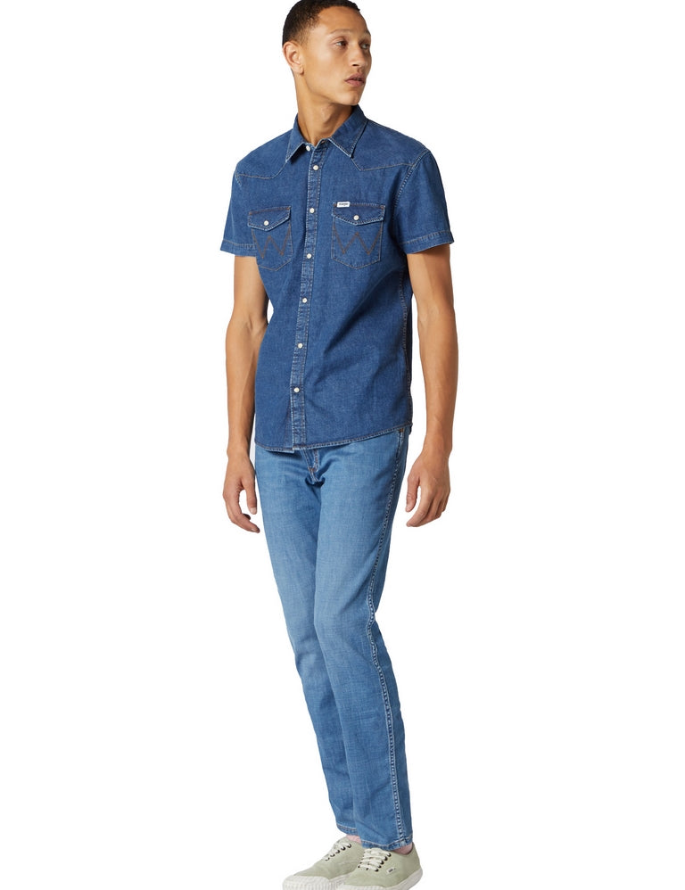 Camicie Blu Wrangler
