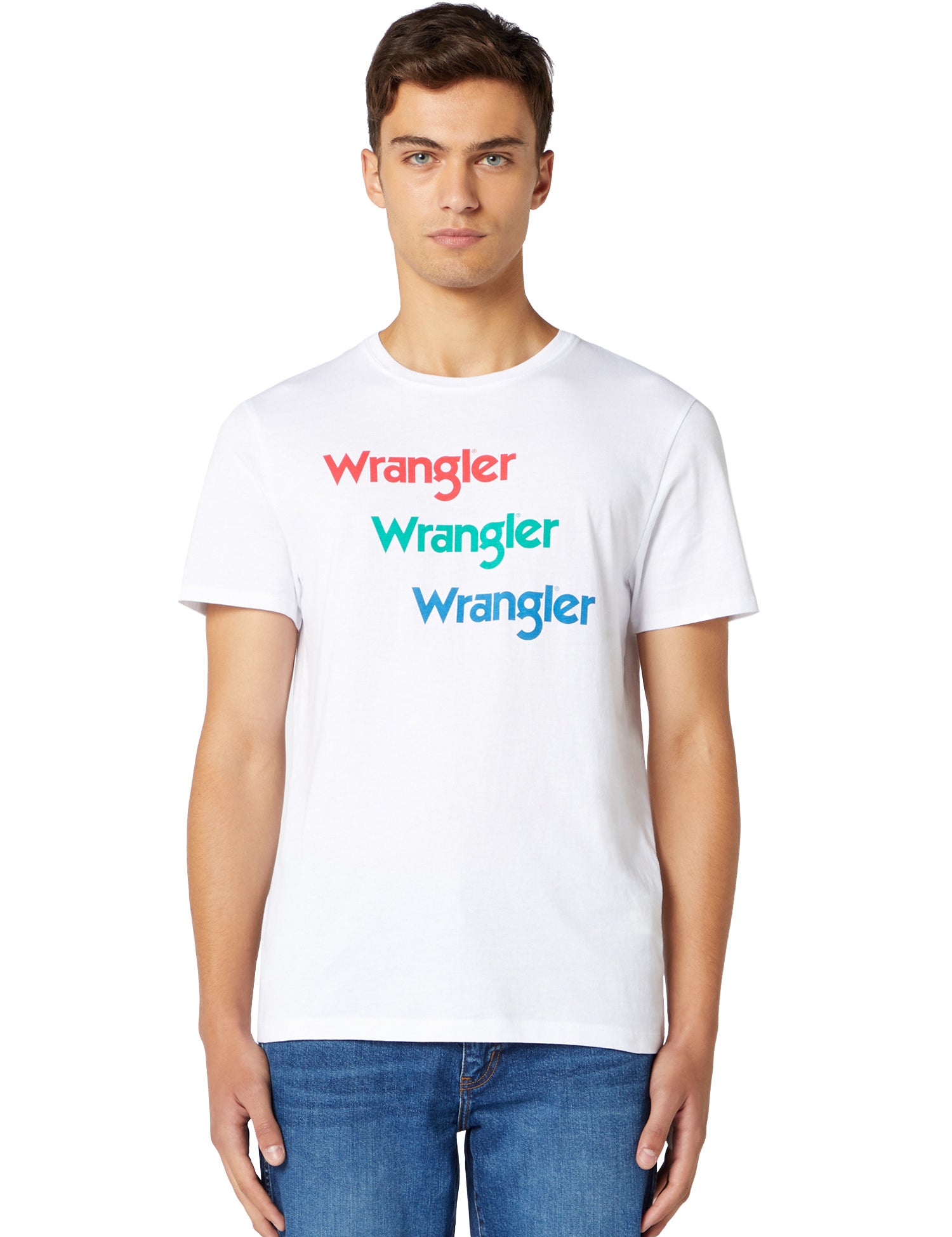 T-shirt Bianco Wrangler