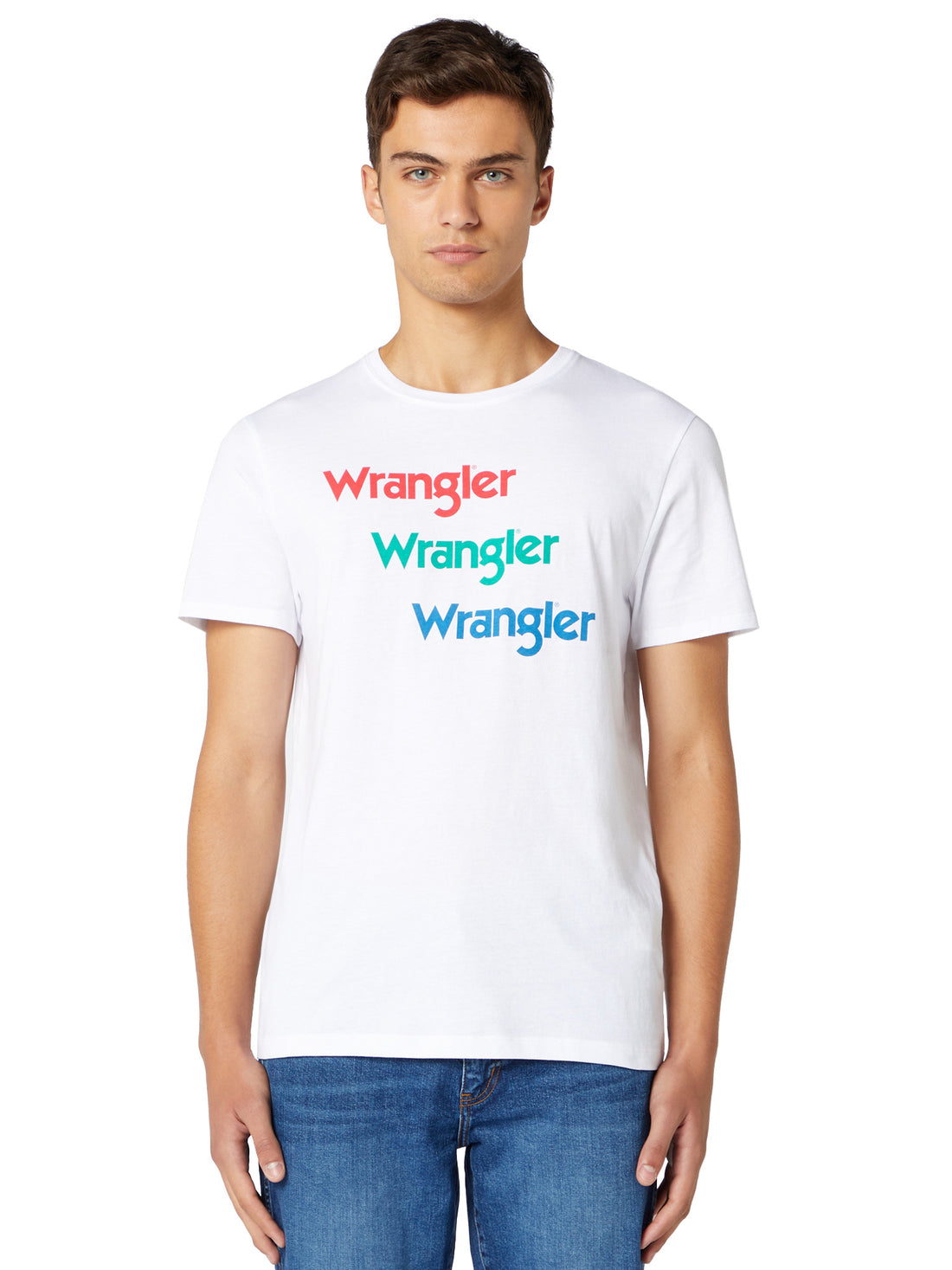 T-shirt Bianco Wrangler