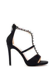 Sandali tacco Nero Cafenoir