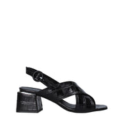 Sandali tacco Nero Cafenoir