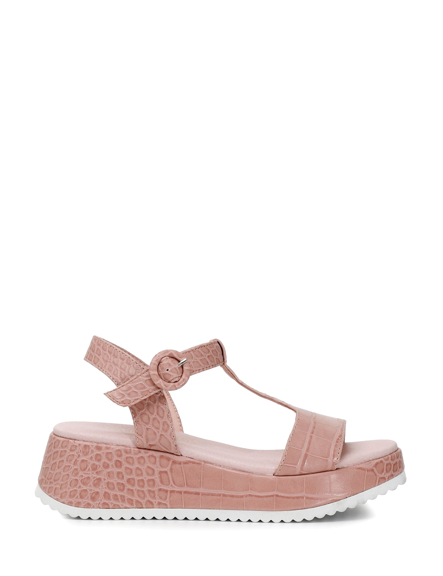 Sandali zeppa Rosa Cafenoir