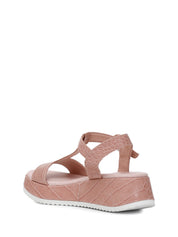 Sandali zeppa Rosa Cafenoir