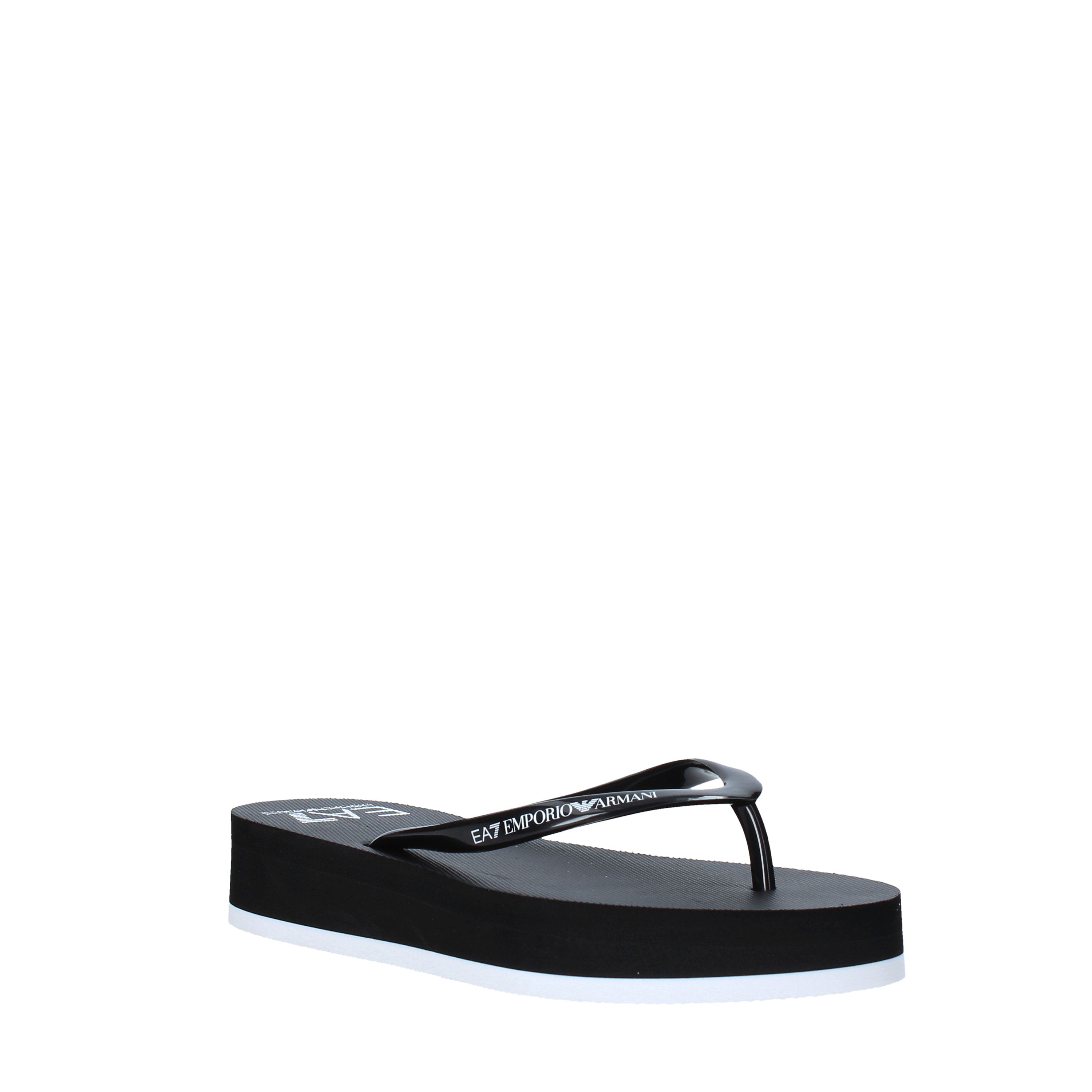 Infradito Nero Ea7 Emporio Armani