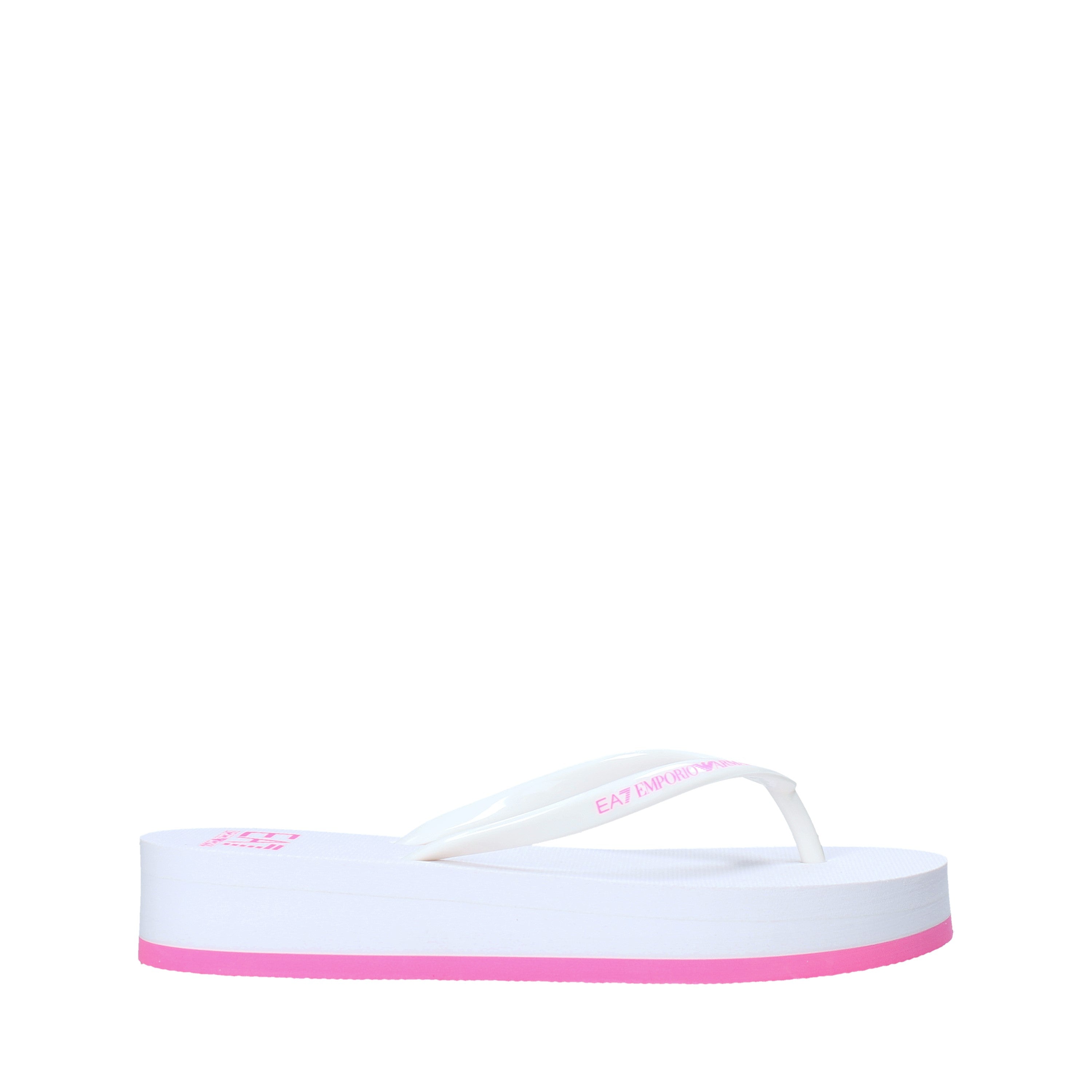 Infradito Bianco Ea7 Emporio Armani