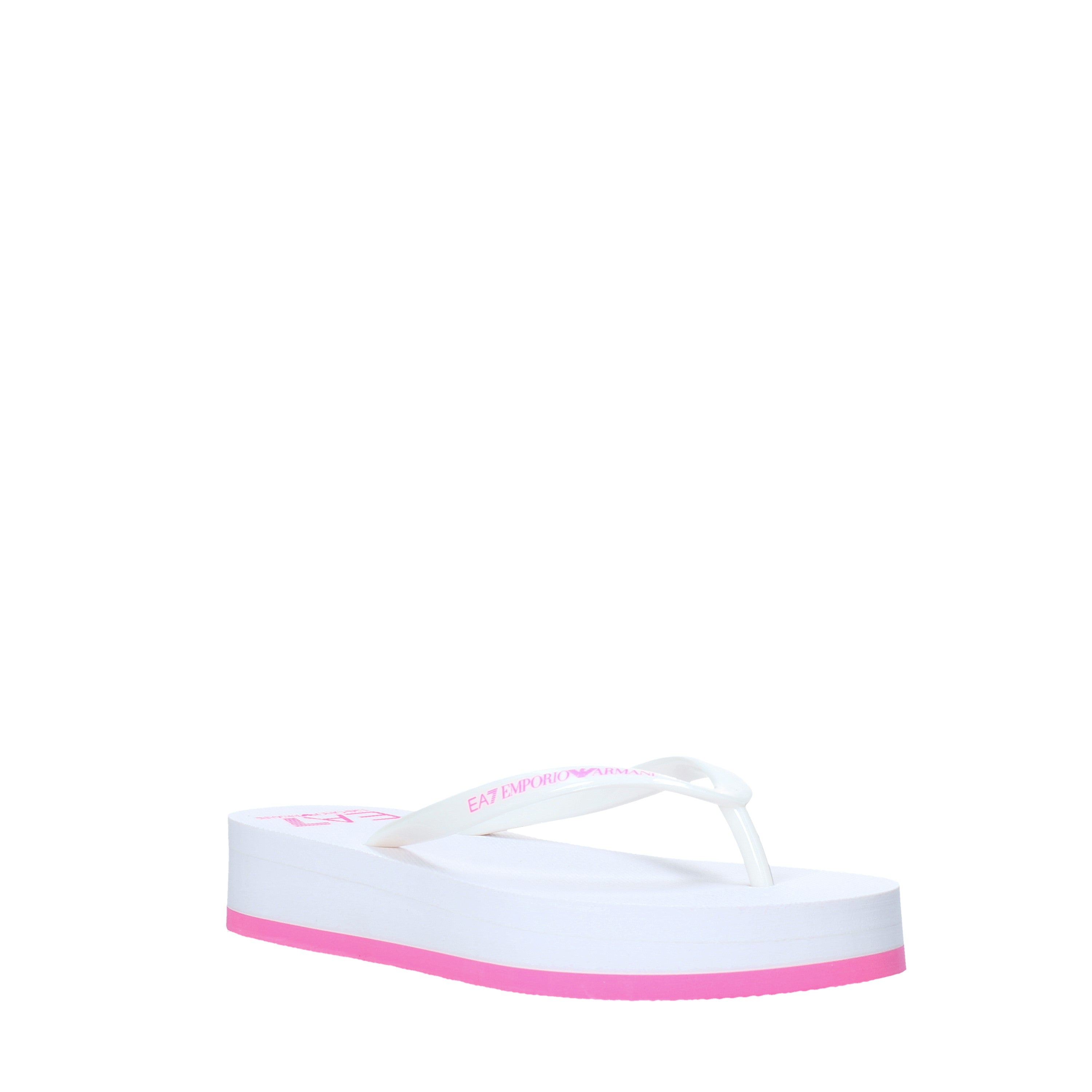 Infradito Bianco Ea7 Emporio Armani