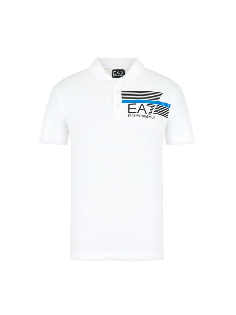 Polo Bianco Ea7 Emporio Armani