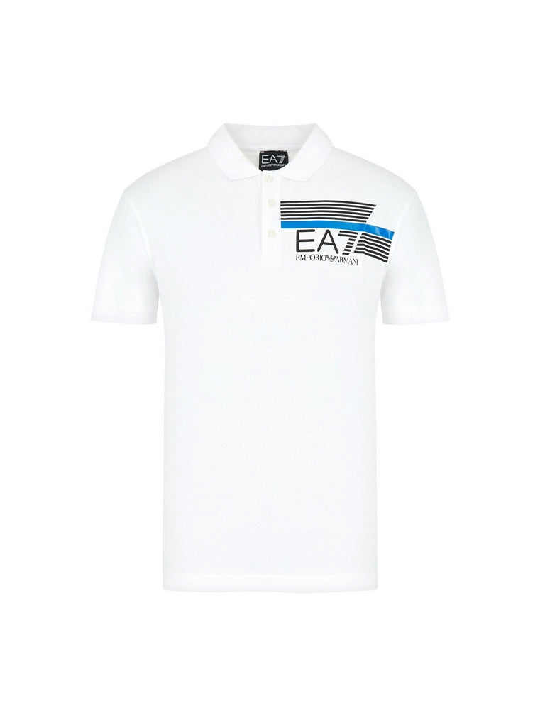 Polo Bianco Ea7 Emporio Armani