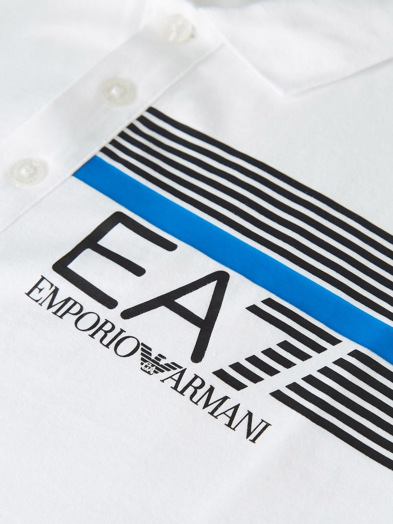 Polo Bianco Ea7 Emporio Armani