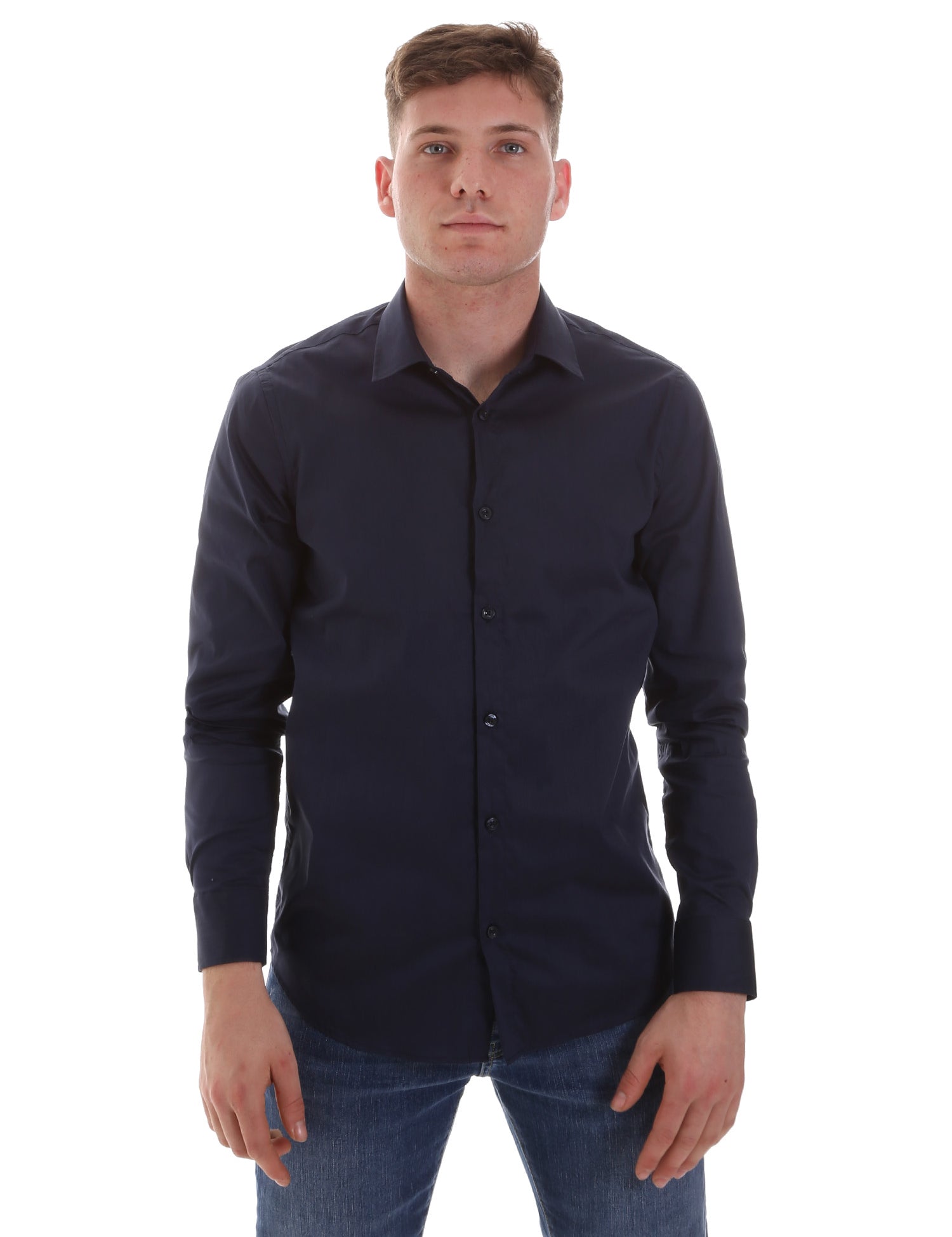 Camicie Blu Scuro Sseinse