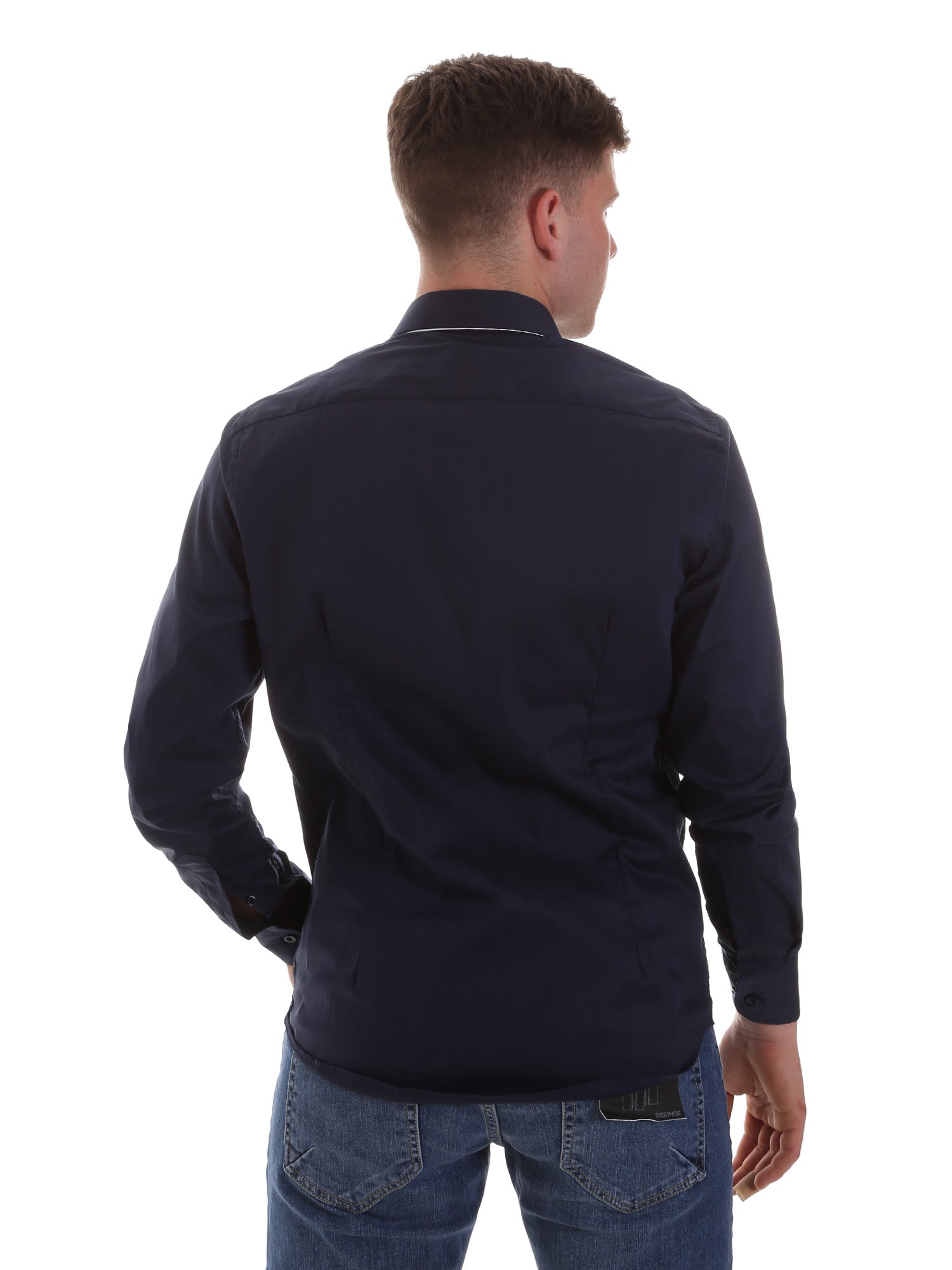 Camicie Blu Scuro Sseinse