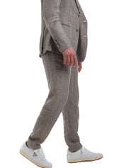 Pantaloni Marrone Sseinse